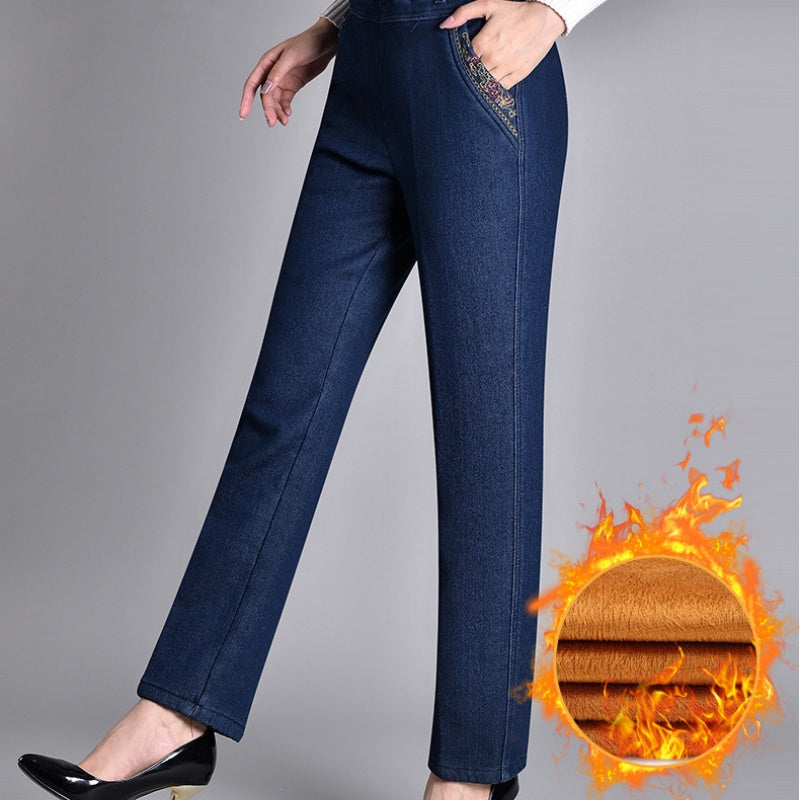 NovellaFit™ — Jeans That Embrace Your Curves and Stay Cozy All Day