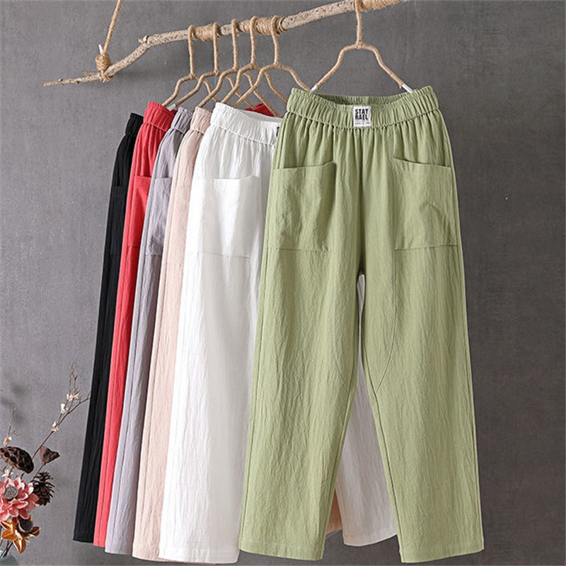 SerenaFlex™ — Feel Flawless All Day with Pants That Move and Breathe Like You