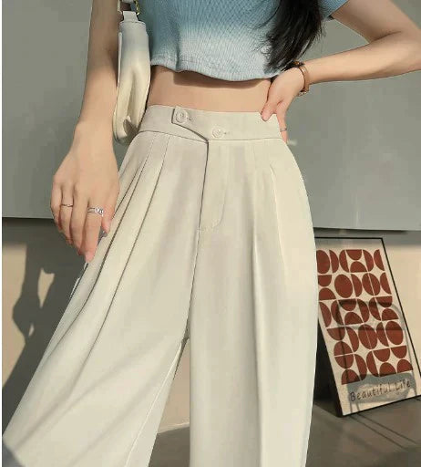 Velloria™ High-Waist Wide-Leg Pants — Instantly Sculpt Your Silhouette with All-Day Comfort and Confidence