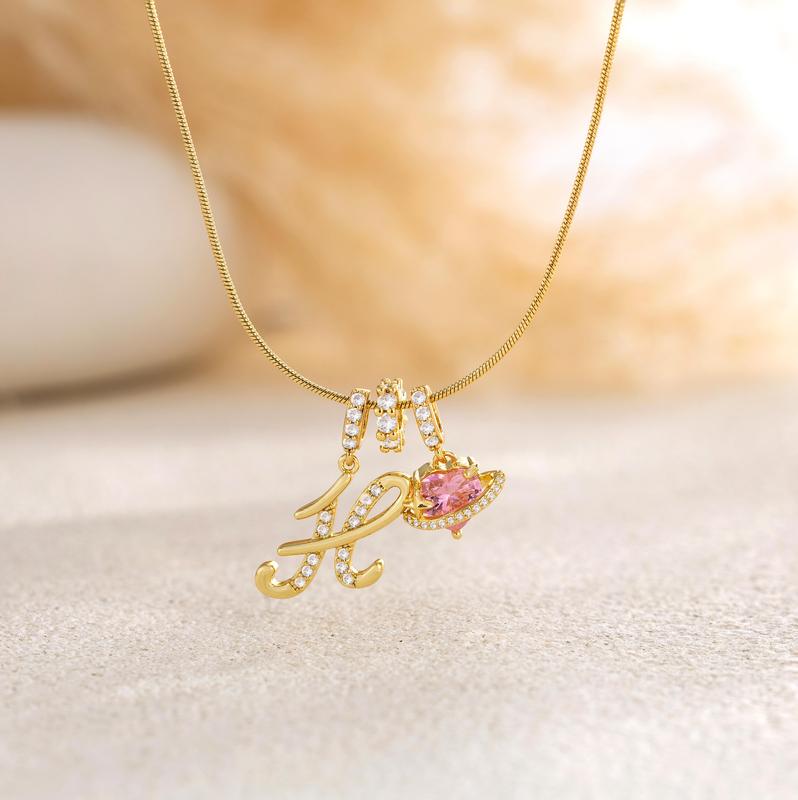 LumaraGlow™ 3-Layer Initial Necklace — Own Your Story in Dazzling Personalized Gold