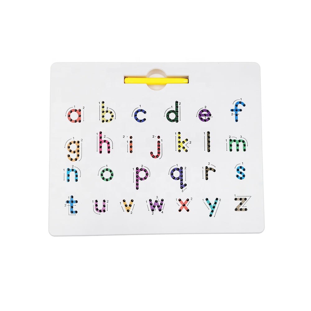 BuzzWrite™ 2-Sided Letter Tracing Board — Spark Joyful Writing Confidence Every Time Your Child Traces