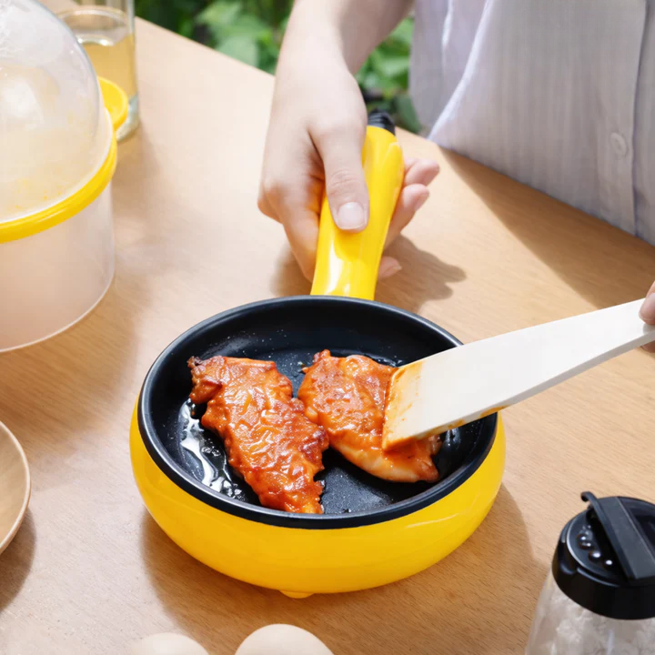 Electric Compact Frying Pan | Non-Stick | Auto Power-Off | MiniChef