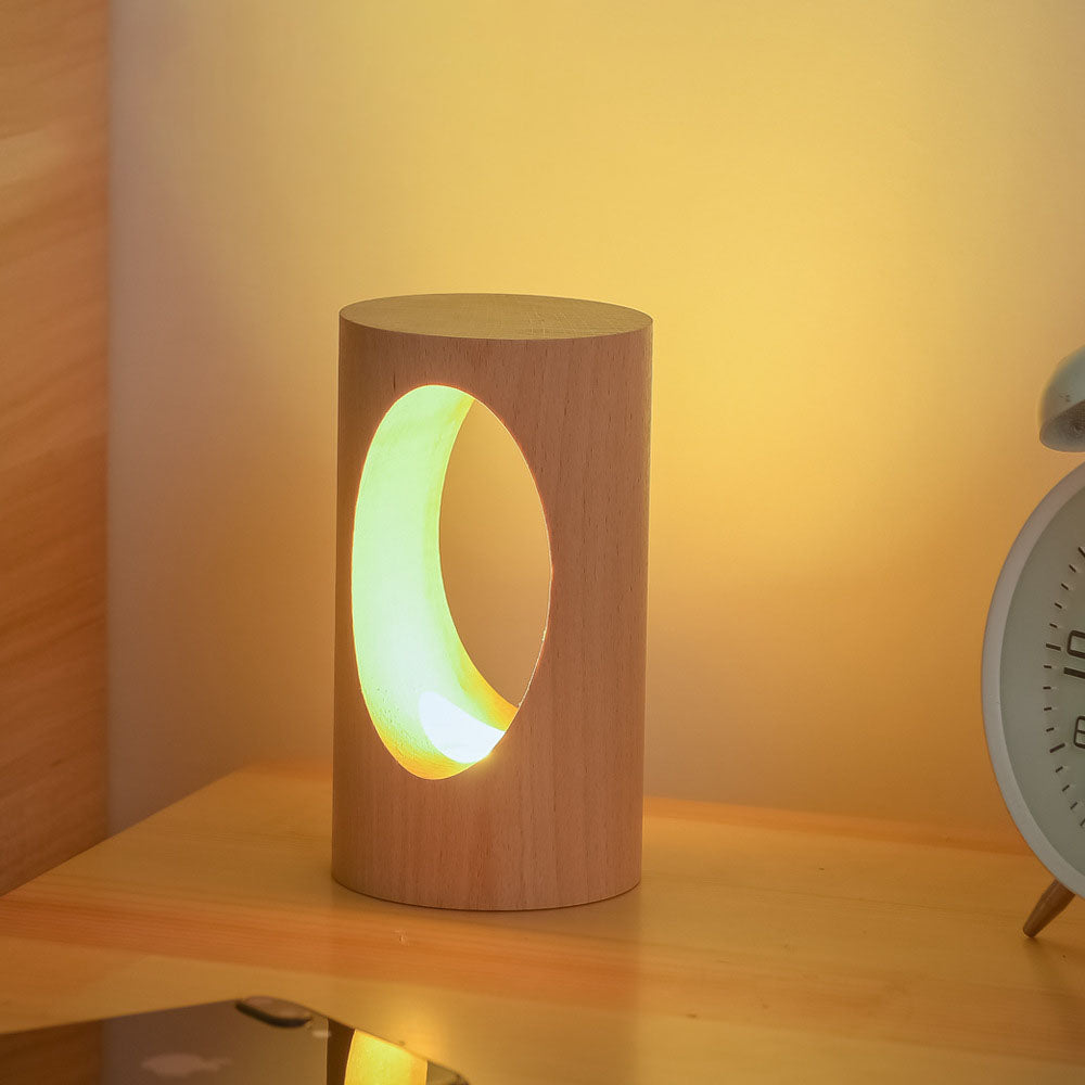 LED Wooden Desk Lamp