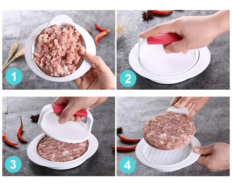 Burger Patty Molder | Consistent Shape | Stick-Resistant Surface | Burger Press