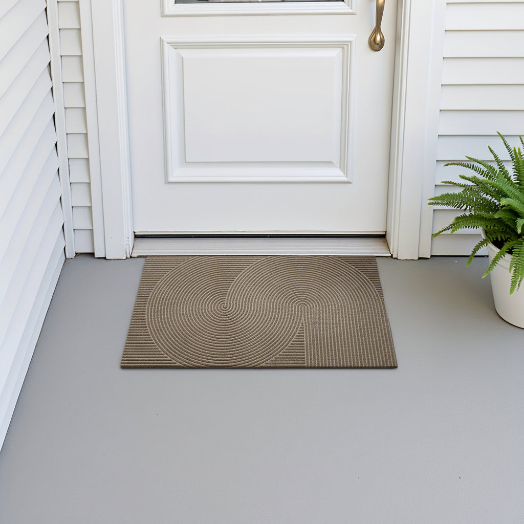 Stylish Non-Slip Geometric Entryway Mat for Your Home