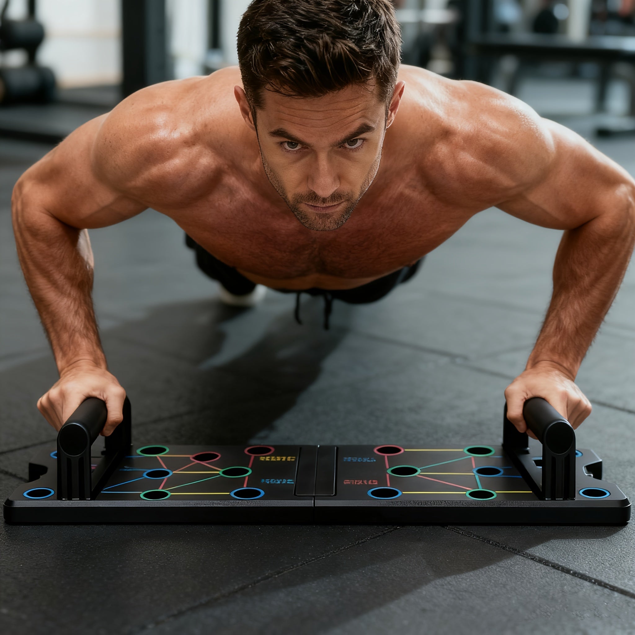Ultimate Push-Up Training Board for Total Body Fitness