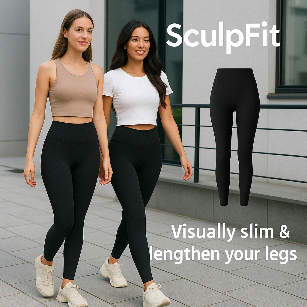 CurveSilk™ Leggings — Instantly Sculpt Your Waist and Lift Your Confidence All Day