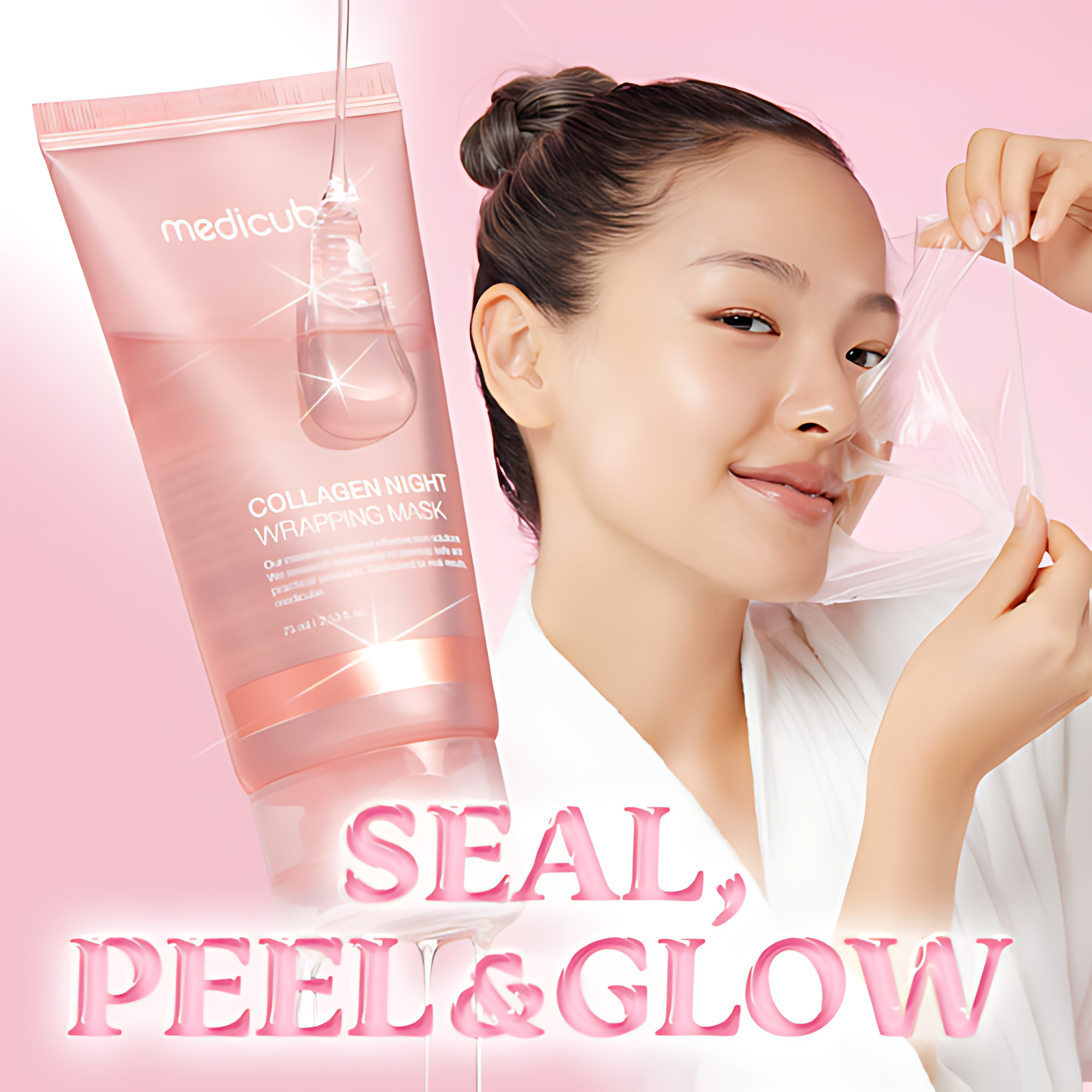 Dermaluxe™ Collagen Night Wrap — Wake Up to Firm, Radiant Skin That Glows All Day