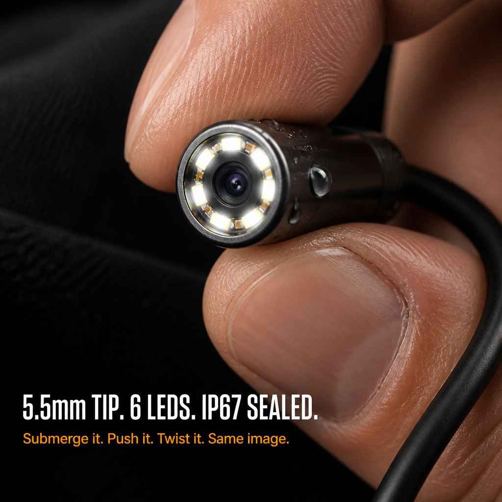 VeoLens™ — View Inside Walls, Drains & Engines Without Dismantling Them