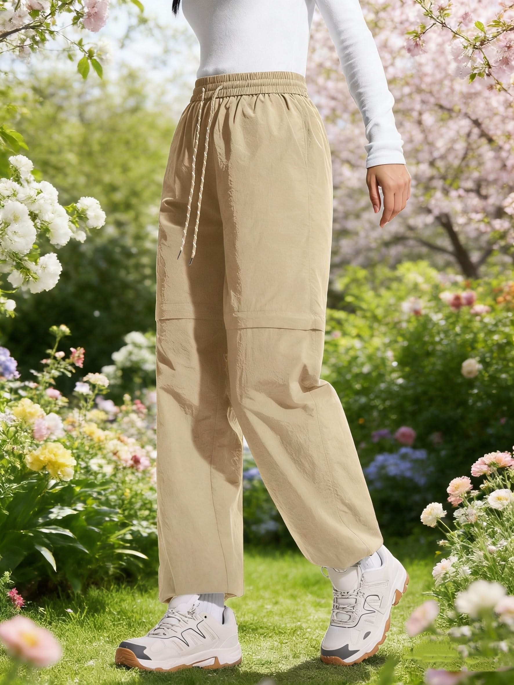 Convertible Outdoor Hiking Trousers for Adventure Activities