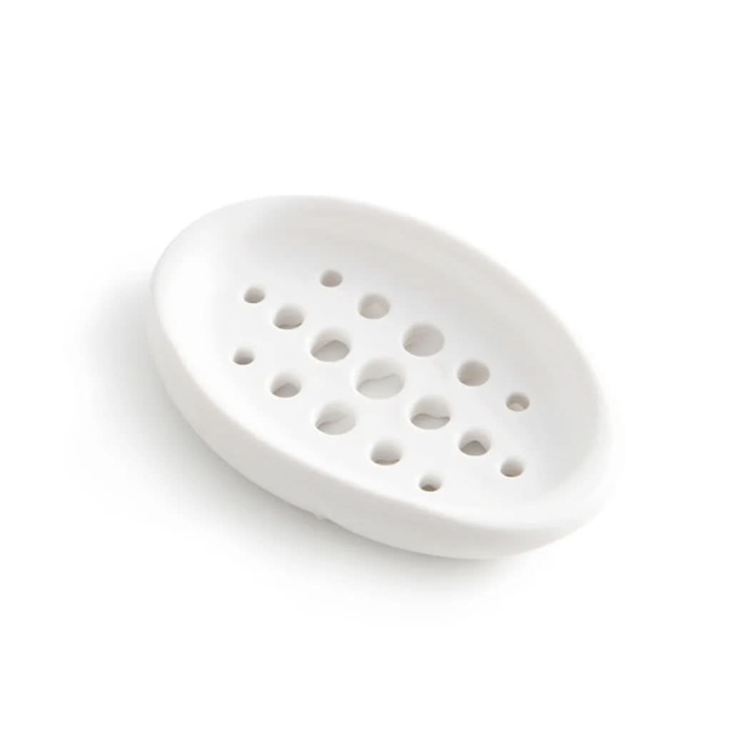 Silicone Soap Holder and Dish for Easy Draining