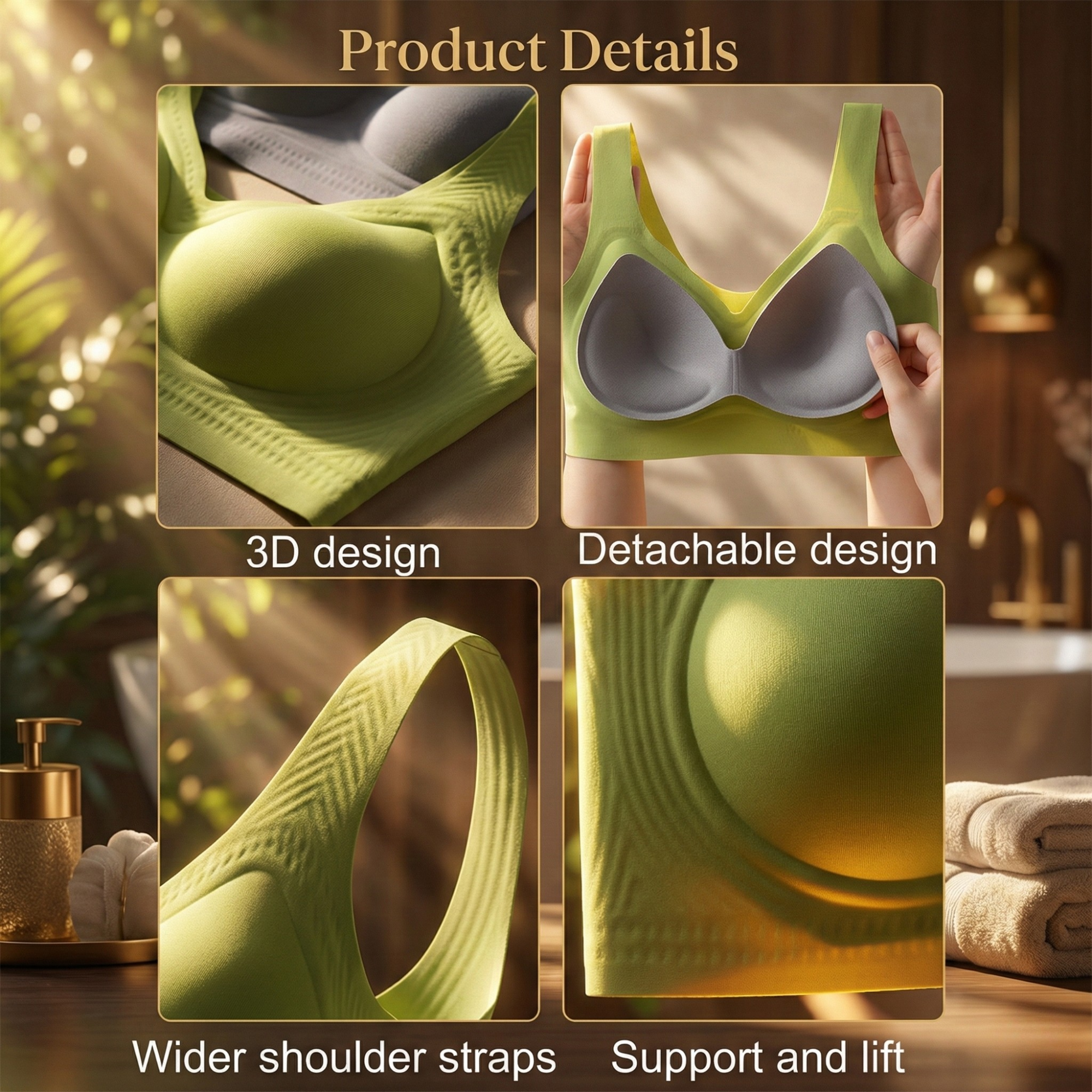 SensaLift™ — Experience the Freedom of All-Day Wire-Free Confidence and Comfort