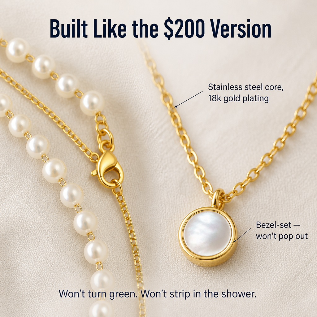 LumenaMuse™ — Rock the Layered Pearl Style Minus Tangled Chains