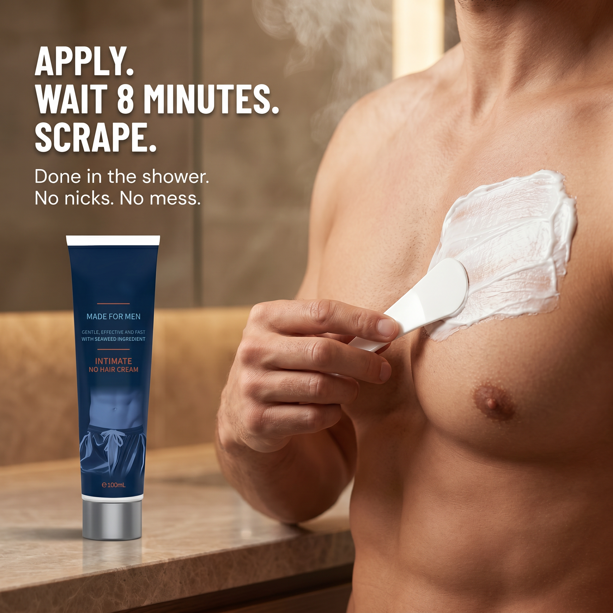 SilkSure™ — Manscape Chest, Back & Below the Belt Pain-Free in Just 8 Minutes