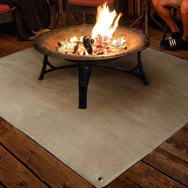 Ultimate Heat-Resistant Mat for BBQs and Fire Pits