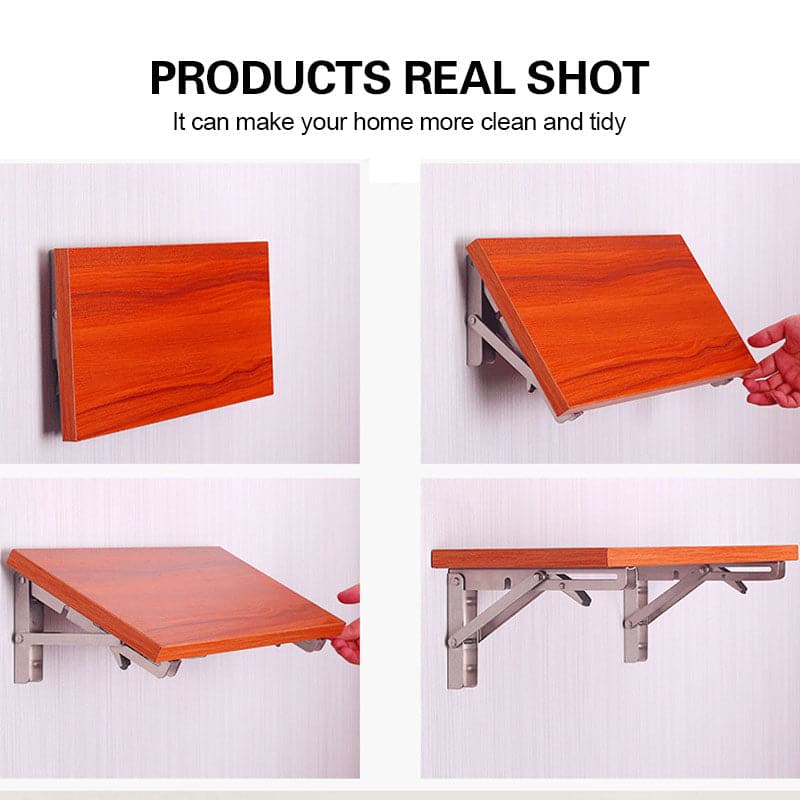 SwiftFold™ — Unlock Instant Freedom with Heavy-Duty, Space-Saving Brackets