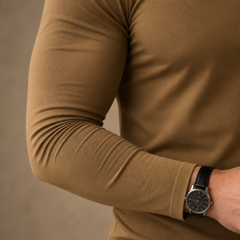 Marsilio™ – Men’s Sculpting Slim-Fit Mock Turtleneck