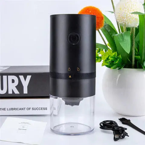 Electric Coffee Mill | Adjustable Grind Levels | USB Rechargeable | KaffeeKompakt