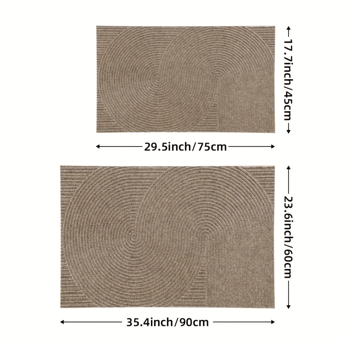 Stylish Non-Slip Geometric Entryway Mat for Your Home