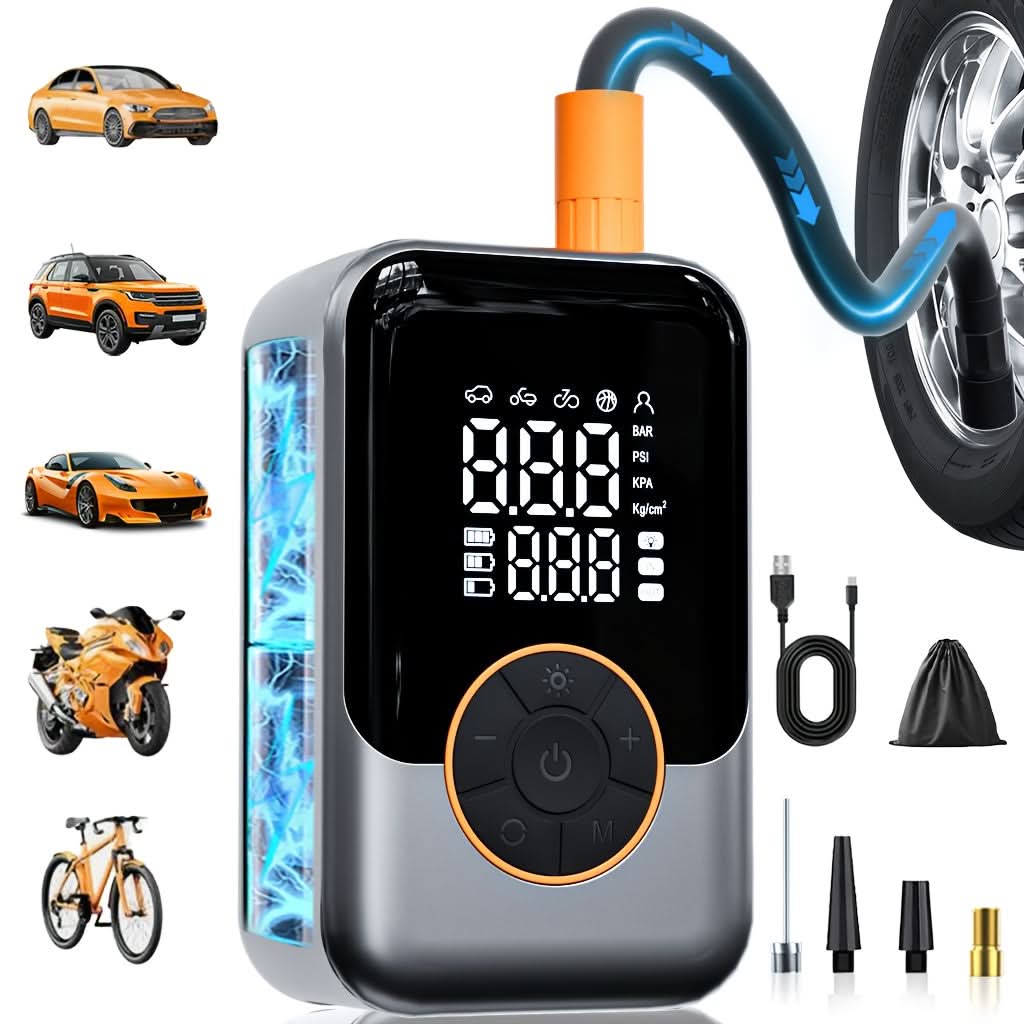 Wireless Portable Digital Air Compressor