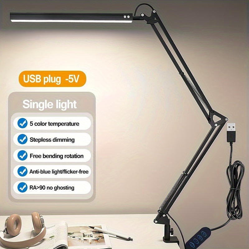LumiClarity – Versatile Adjustable LED Desk Light