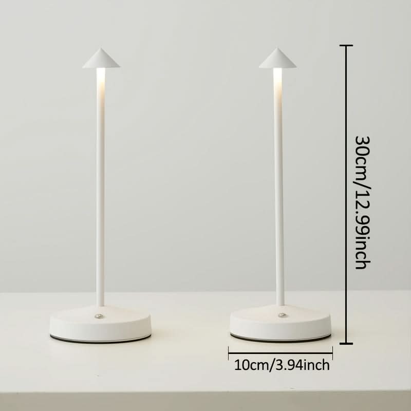 Wireless Rechargeable LED Desk Lamp with Touch Sensor for Ambient Lighting