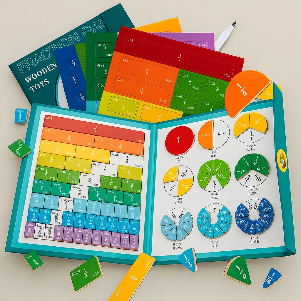 Magnetic Math Kit: Math Learning Set for Kids (Ages 6 and Up)