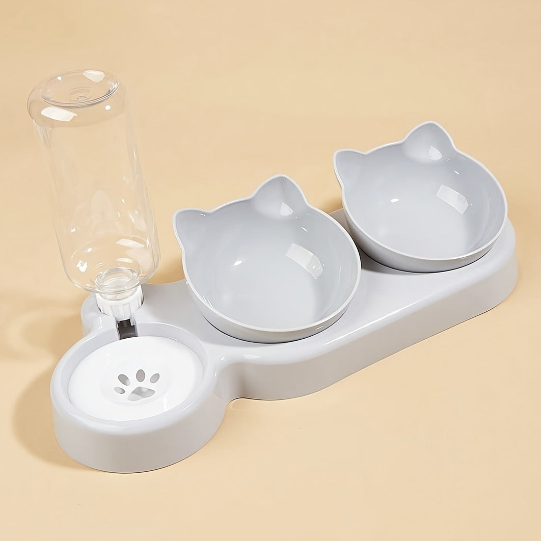 PawEase - Ergonomic Feeding Bowls with Fresh Water System