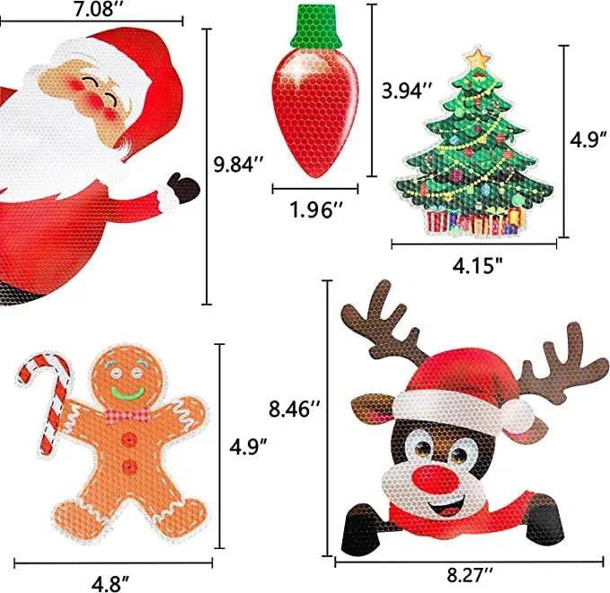 LumaGlow™ Magnetic Bulb Set — Make Every Ride Unforgettable with Radiant Holiday Magic