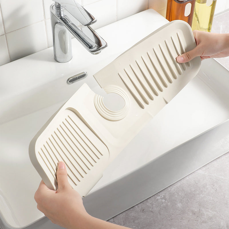 Faucet Mat™ — Keep Every Drop from Ruining Your Surfaces Forever