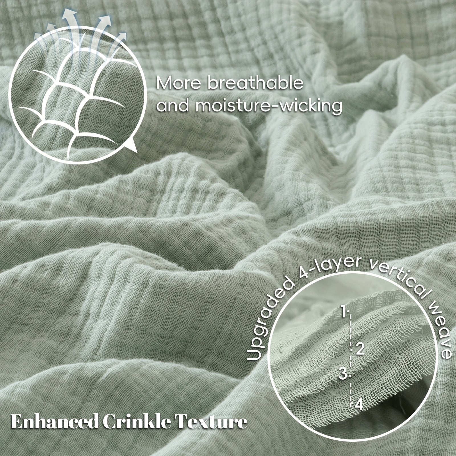 BreezyComfort - Ultra-Light Cotton Blanket for Year-Round Relaxation