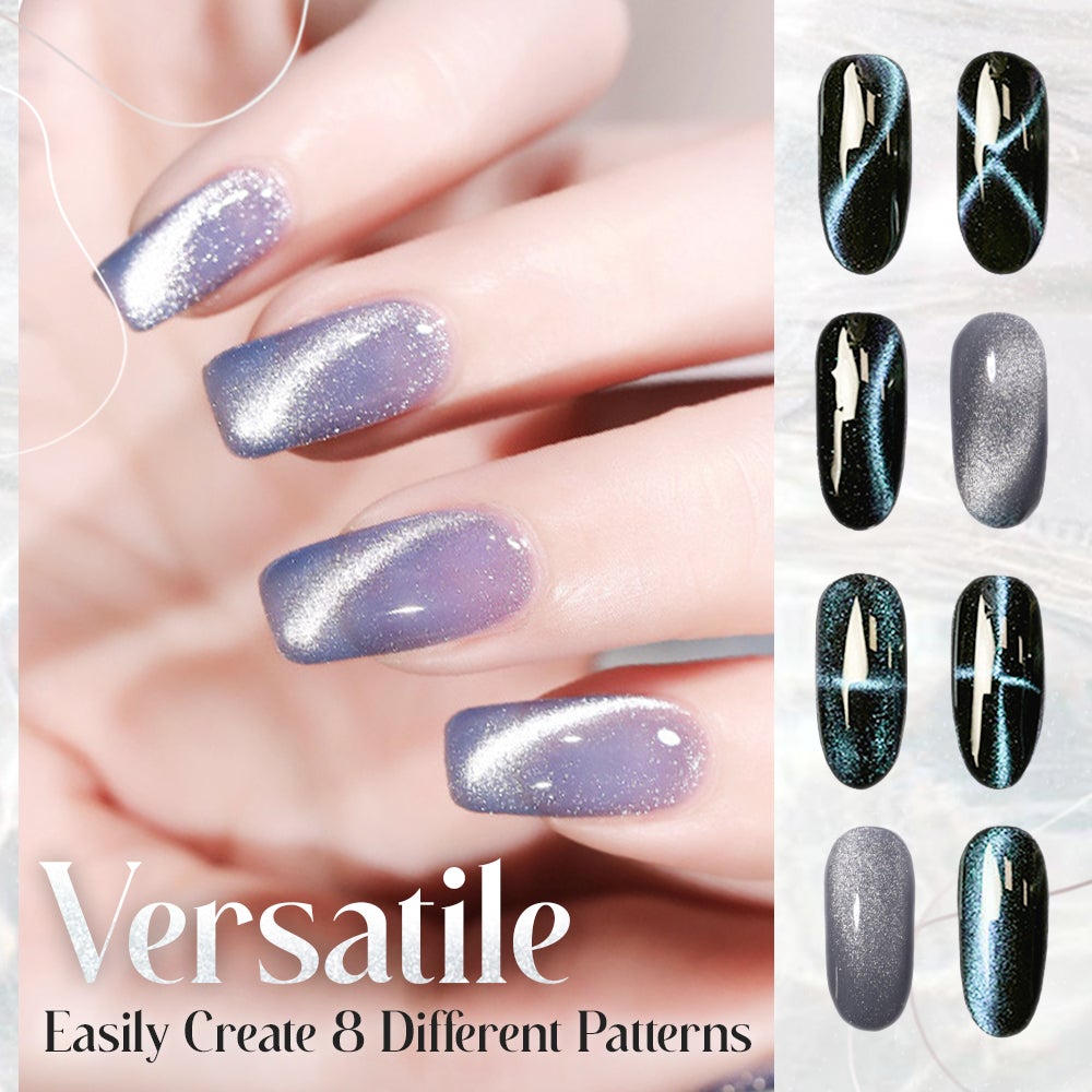 CelestiShine™ — Command Attention with Mesmerizing Galaxy Nails That Glow On Demand