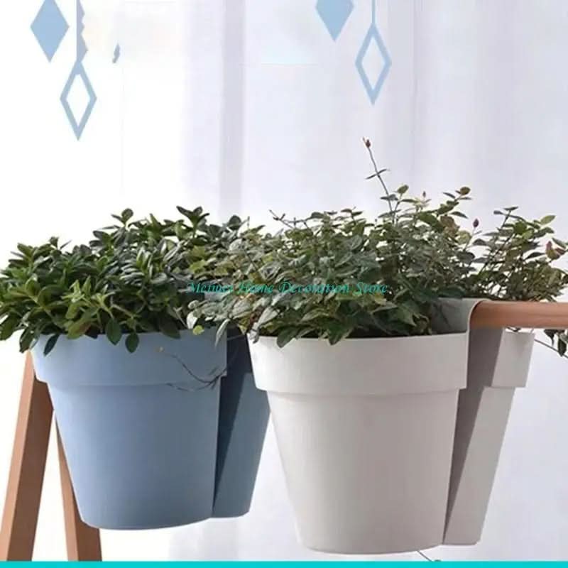 Double-Sided Railing Planter for Hanging Use
