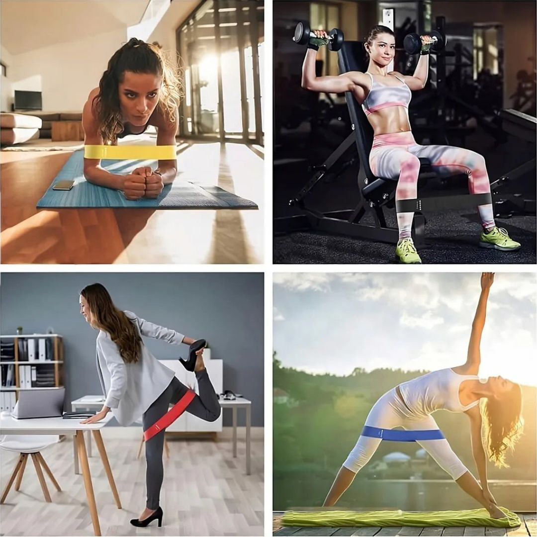 5-Piece Resistance Band Set for Home Workouts | Strength Training Bands