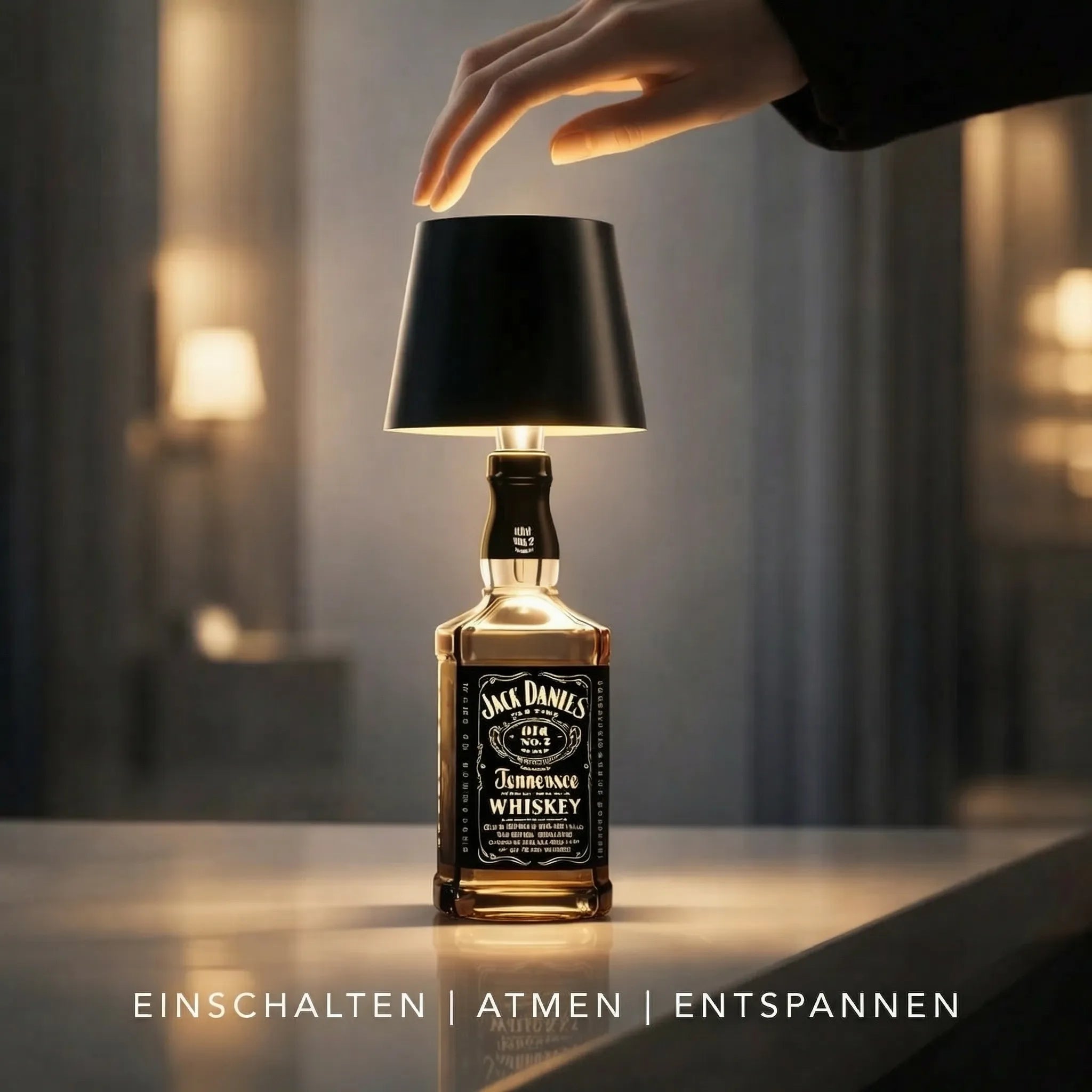 Transform Any Bottle into a Cozy Table Lamp