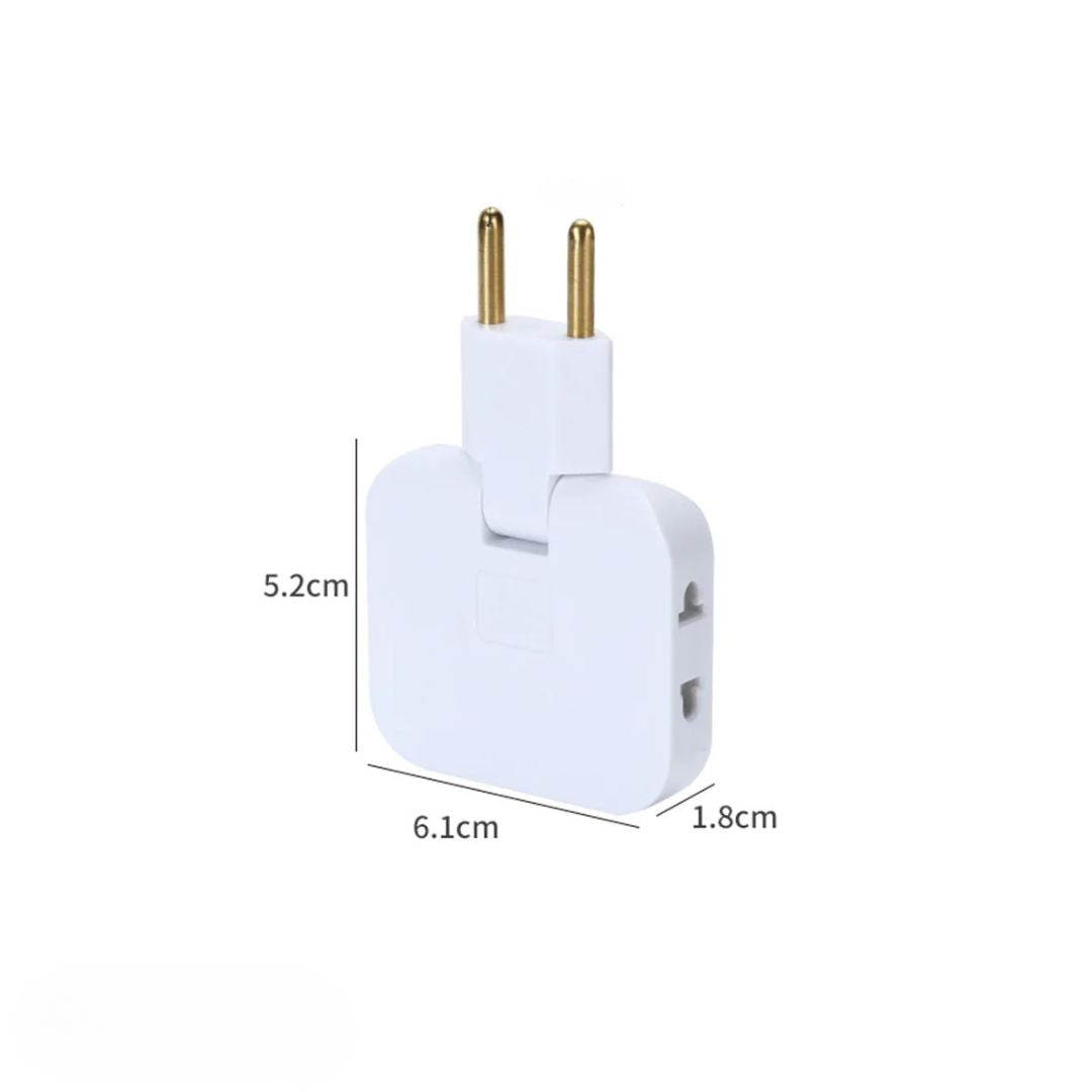 Ultra-Slim 3-Outlet Rotating Power Adapter