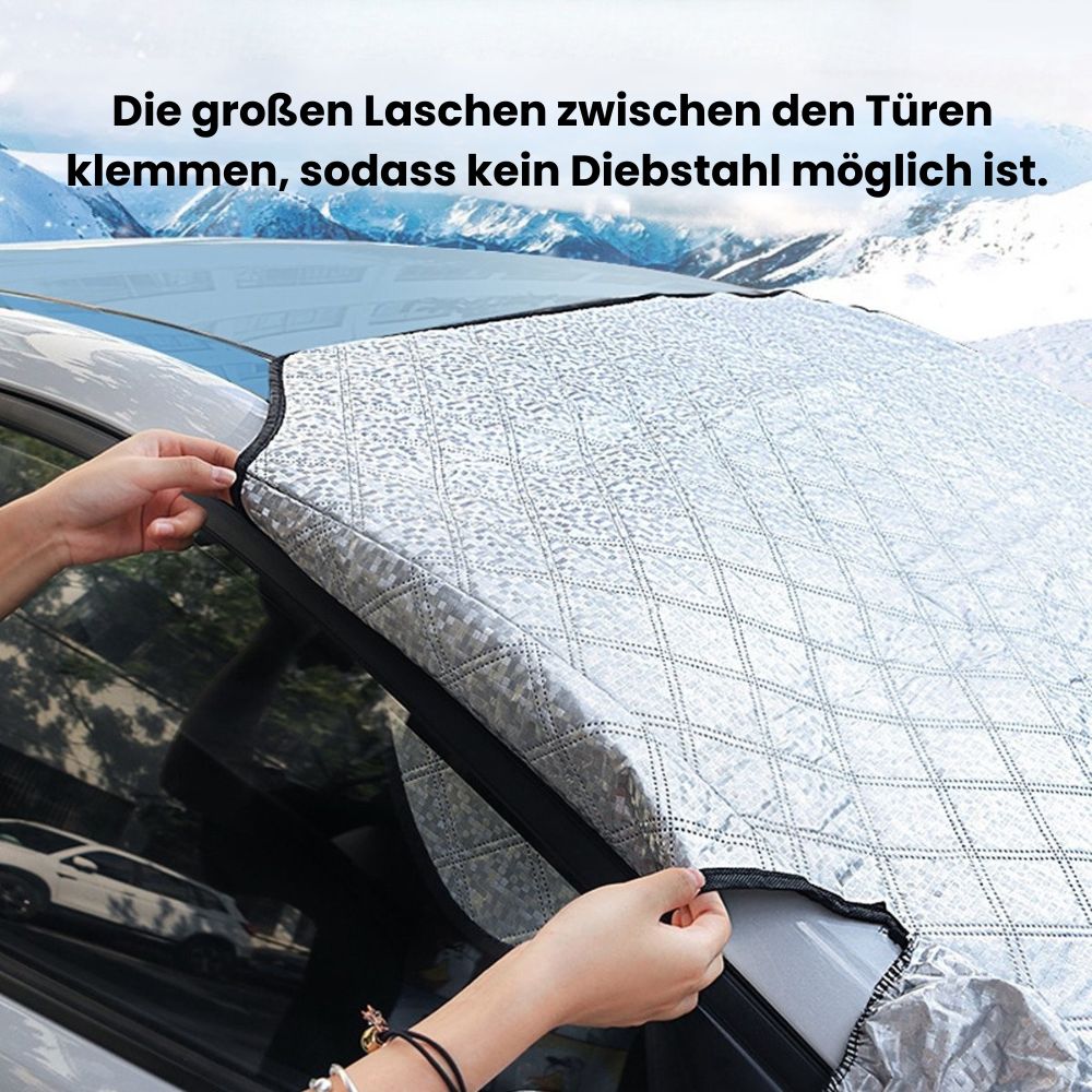 WinterShield: Magnetic Windshield Protector for Cold Weather