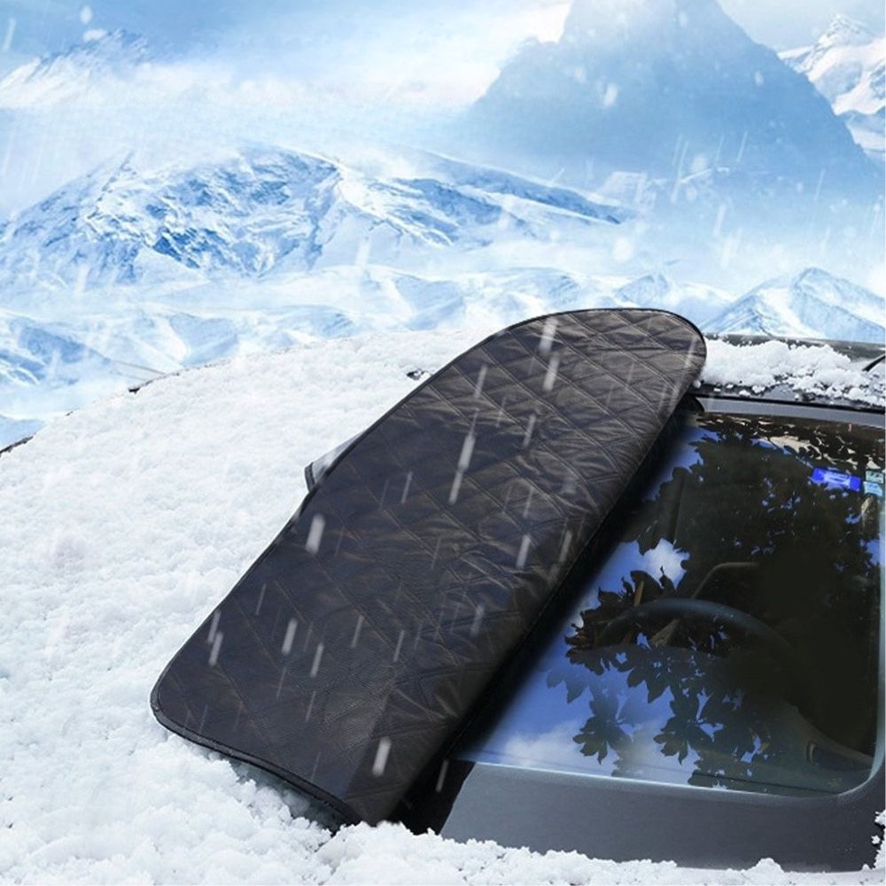 WinterShield: Magnetic Windshield Protector for Cold Weather