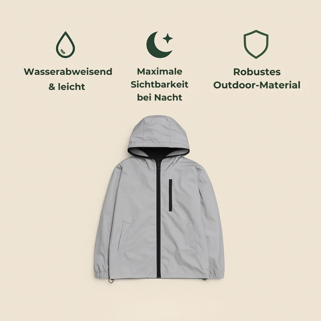 High-Visibility Reflective Jacket for Men and Women