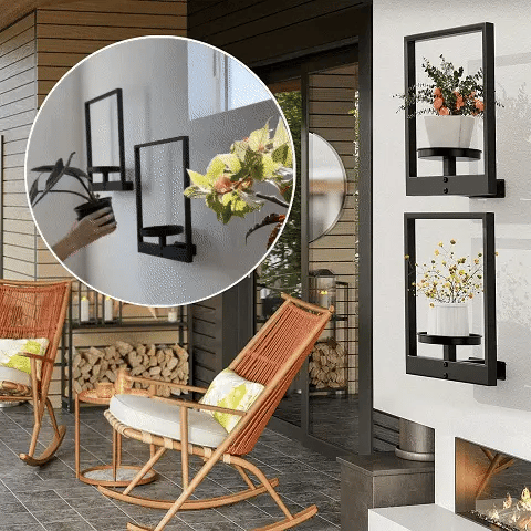 Vertical Plant Holder for Indoor Greenery | EcoWall