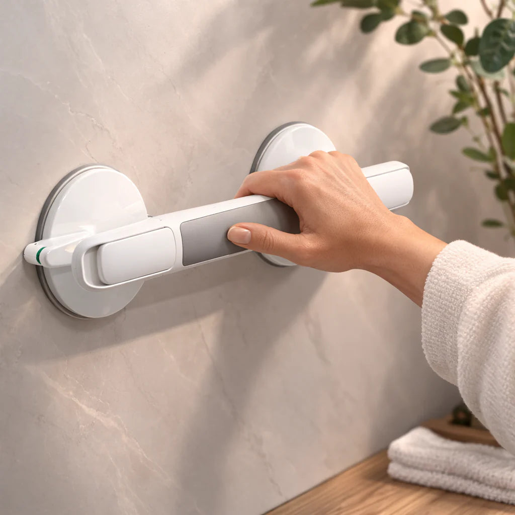 SecureGrip: Non-Drill Safety Handle for Shower & Bath