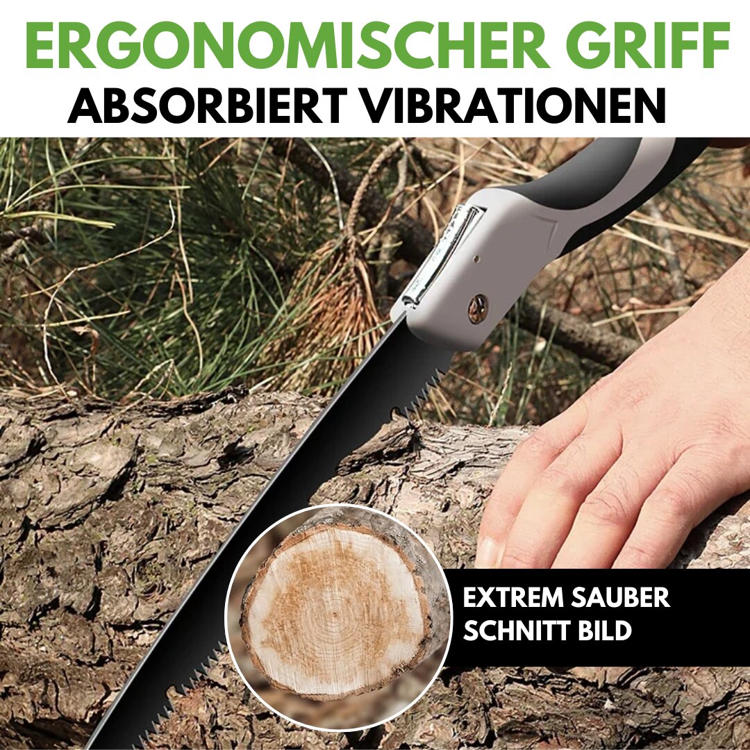 Compact Folding Saw & Knife Combo for Outdoor Use