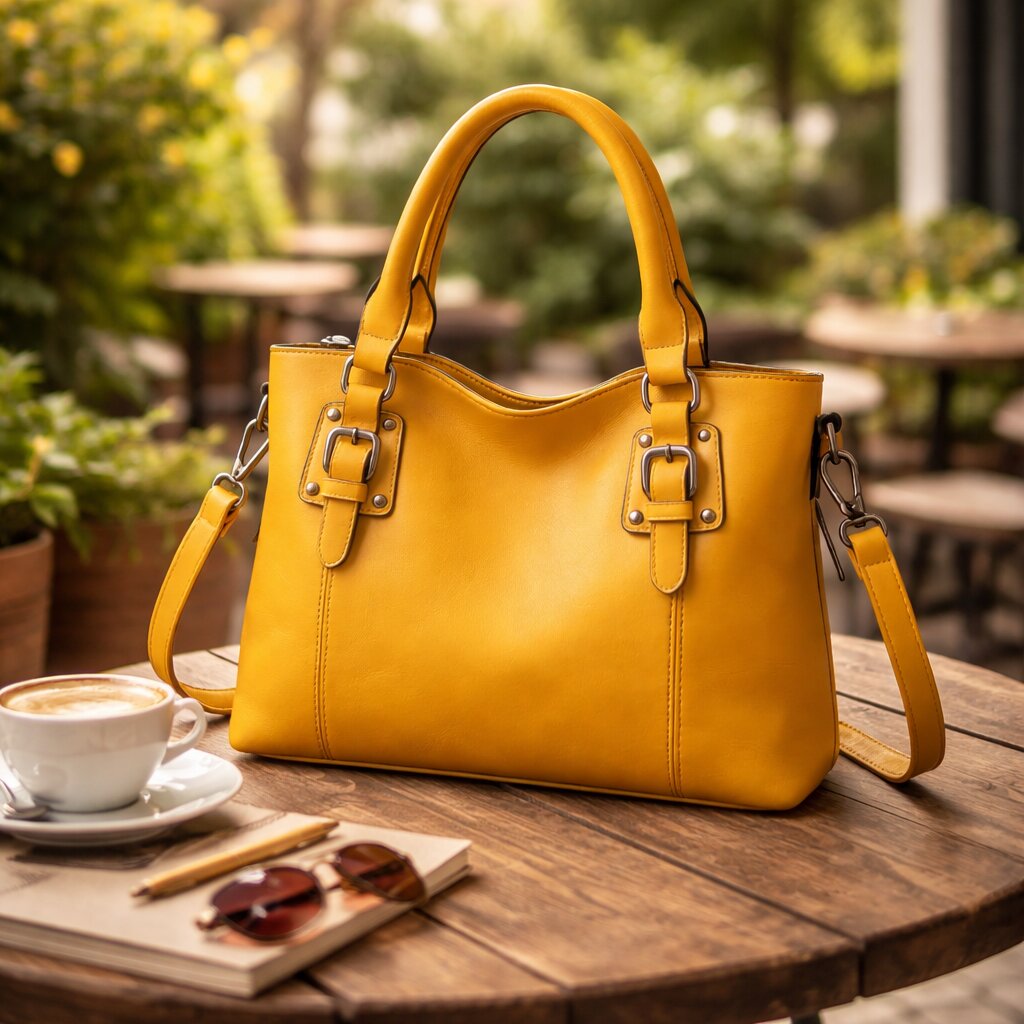 Chic Everyday Shoulder Bag | Stylish Faux Leather Design