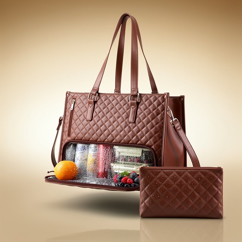 Chic Insulated Tote Bag for Women | Stylish Cooler Bag