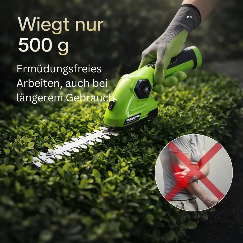 Cordless Hedge Trimmer & Grass Shears | GreenEdge Tool