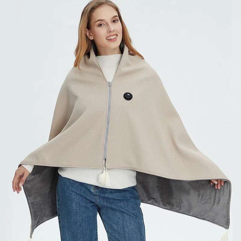 Portable Electric Blanket with Adjustable Heat Settings