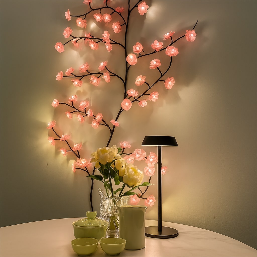 Enchanting LED Autumn Blossom String Lights
