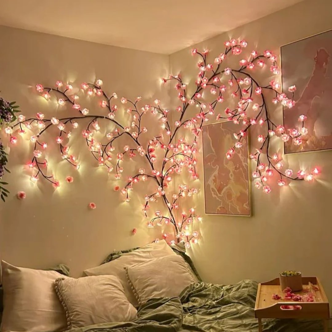Enchanting LED Autumn Blossom String Lights