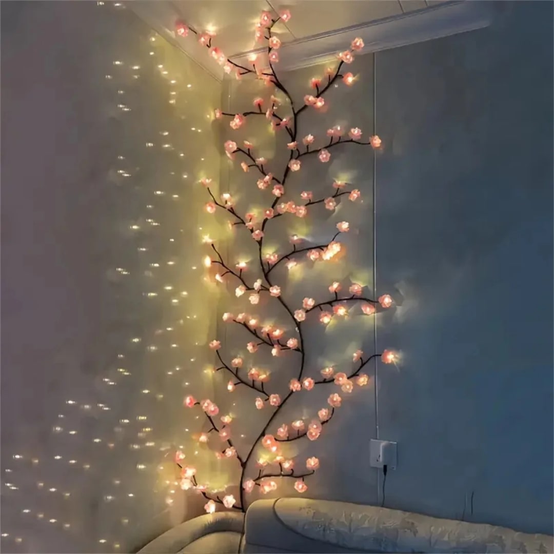 Enchanting LED Autumn Blossom String Lights