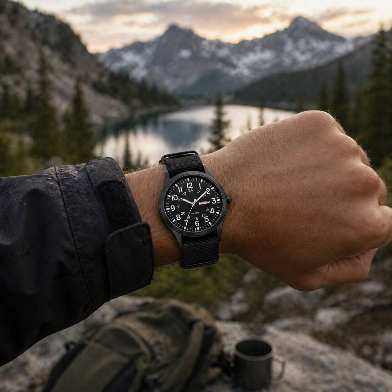 Men's Adventure Watch | Waterproof & Scratch-Resistant Design